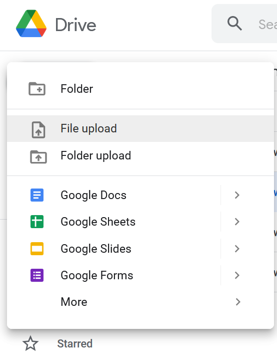 How to combine Google Drives manually, Option 1: manual download and upload